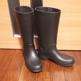 クロックス(crocs)のクロックス レインブーツ 長靴 レインシューズ　crocs 23～23.5センチ(レインブーツ/長靴)