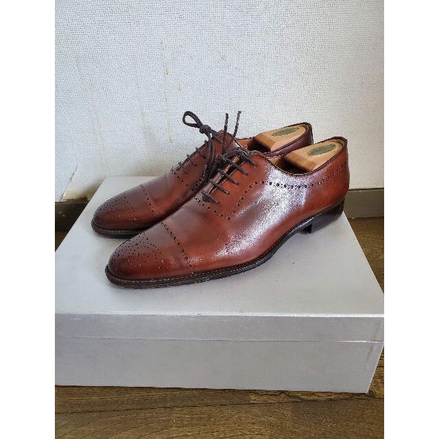 cordwainer ホールカット ウイングチップ ブラウン グッドイヤー