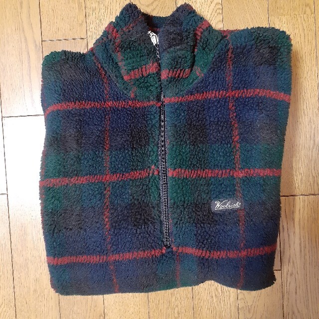 WOOLRICH(ウールリッチ)のウールリッチ　ボアプルオーバーアウター　ハーフジップ レディースのジャケット/アウター(ブルゾン)の商品写真