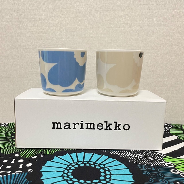 marimekko(マリメッコ)のmarimekko マリメッコ　日本未発売UNIKKOラテマグ　2色　新品送料込 インテリア/住まい/日用品のキッチン/食器(グラス/カップ)の商品写真