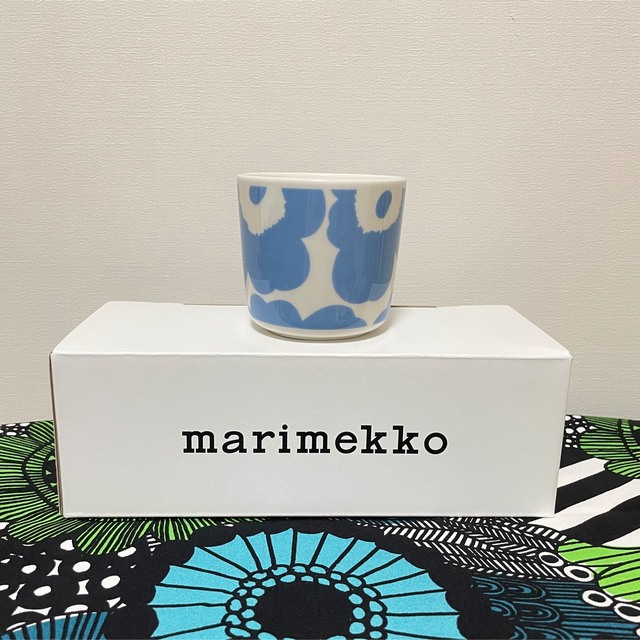 marimekko(マリメッコ)のmarimekko マリメッコ　日本未発売UNIKKOラテマグ　2色　新品送料込 インテリア/住まい/日用品のキッチン/食器(グラス/カップ)の商品写真