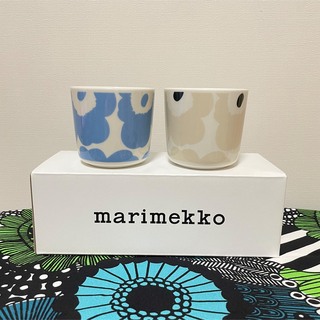 マリメッコ(marimekko)のmarimekko マリメッコ　日本未発売UNIKKOラテマグ　2色　新品送料込(グラス/カップ)