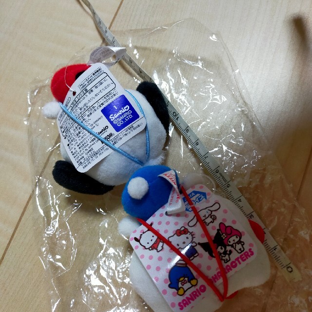 サンリオ　ポチャッコ　キティ　マスコット　ぬいぐるみ エンタメ/ホビーのおもちゃ/ぬいぐるみ(キャラクターグッズ)の商品写真