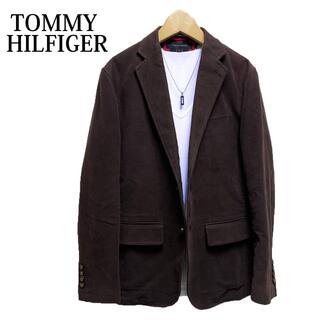 トミーヒルフィガー(TOMMY HILFIGER)のTOMMY HILFIGER テーラードジャケット  茶色　ブラウン(テーラードジャケット)