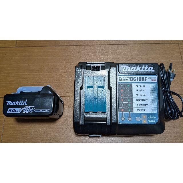 Makita(マキタ)の新品・未使用　マキタ　バッテリ BL1860B　急速充電器 DC18RF　セット スポーツ/アウトドアの自転車(工具/メンテナンス)の商品写真