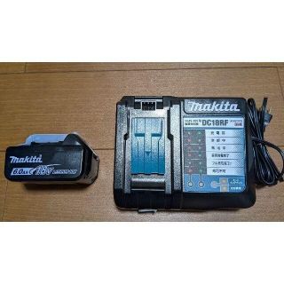 マキタ(Makita)の新品・未使用　マキタ　バッテリ BL1860B　急速充電器 DC18RF　セット(工具/メンテナンス)