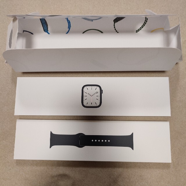 AppleWatch シリーズ7 45mm アルミ　ミッドナイト　GPS