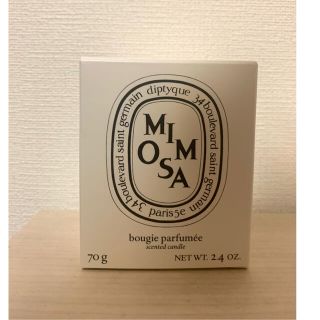 ディプティック(diptyque)の【みゆ様専用】ディプティック　フレグランスキャンドル　ミモザ(アロマ/キャンドル)