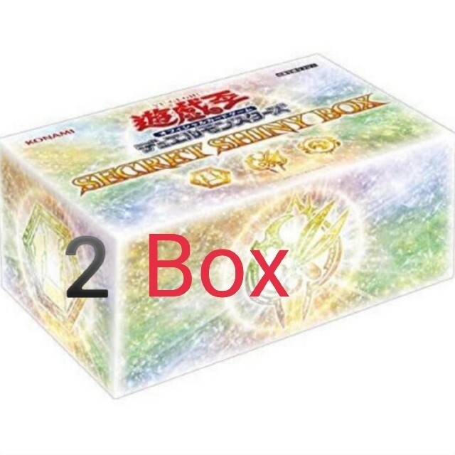 遊戯王　SECRET SHINY BOX  シークレットシャイニーボックス　4箱