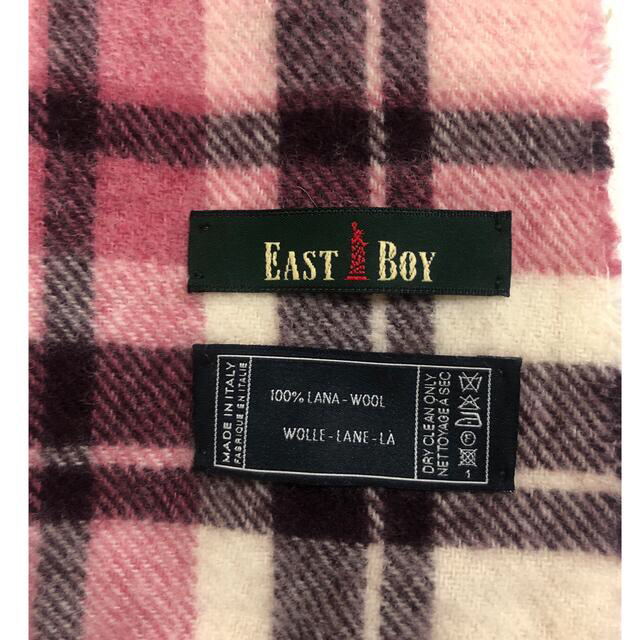 EASTBOY(イーストボーイ)のイーストボーイ　マフラー　限定品 レディースのファッション小物(マフラー/ショール)の商品写真