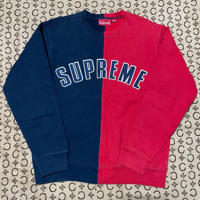 Supreme Supreme Split Crewneck Sweatshirtの通販 by ゆう