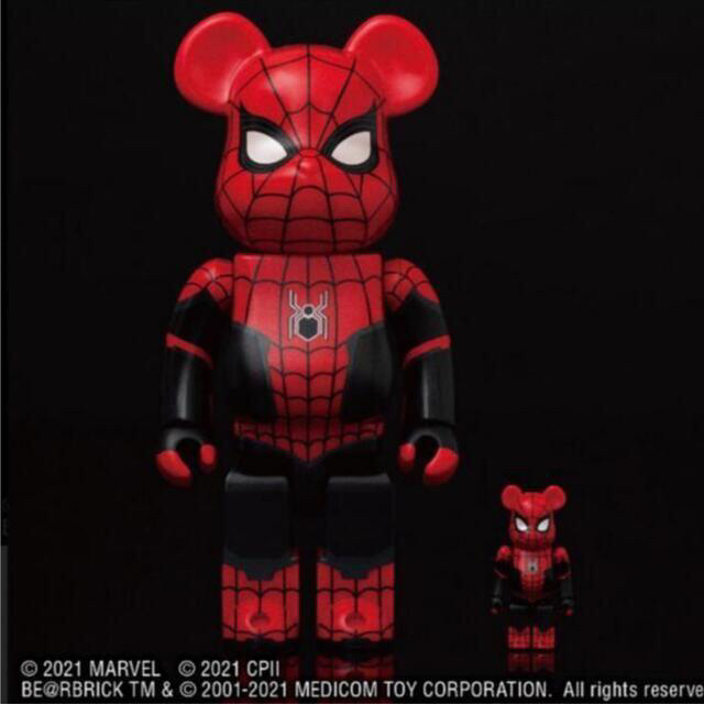 ベアブリックBE@RBRICK SPIDER-MAN UPGRADED SUIT