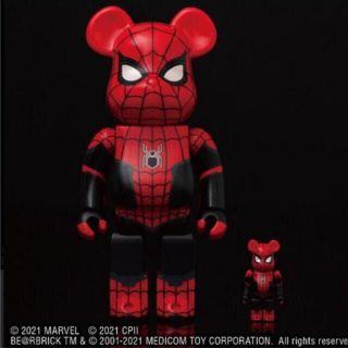 メディコムトイ(MEDICOM TOY)のBE@RBRICK SPIDER-MAN UPGRADED SUIT(フィギュア)