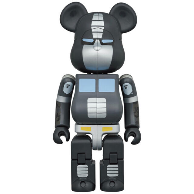 BE@RBRICK × TRANSFORMERS BAPE (R) BLACK