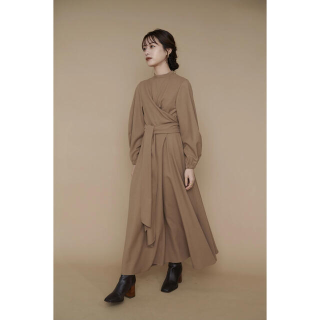 HAK♡様専用】【L'or】Cocoon Sleeve Wrap Dressの通販 by masaki's ...