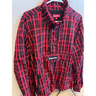 Supreme Nylon Plaid Pullover supremeパーカー