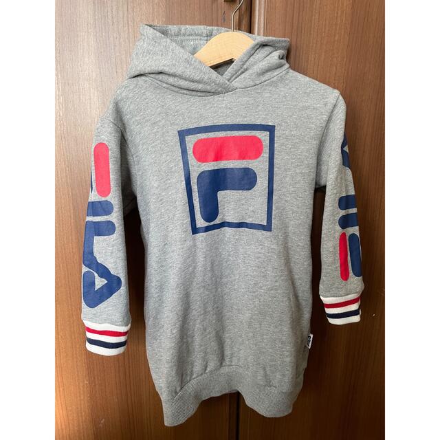 FILA(フィラ)のFILA キッズ☆ パーカーワンピ キッズ/ベビー/マタニティのキッズ服女の子用(90cm~)(ワンピース)の商品写真