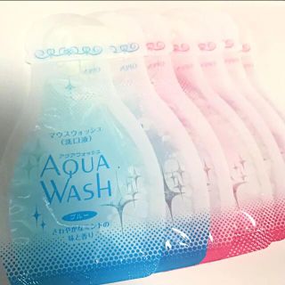 AQUA WASH マウスウォッシュ ×7(マウスウォッシュ/スプレー)