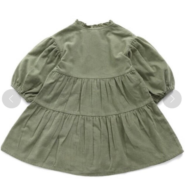 F.O.KIDS(エフオーキッズ)のアプレレクール コーデュロイティアードワンピース キッズ/ベビー/マタニティのキッズ服女の子用(90cm~)(ワンピース)の商品写真