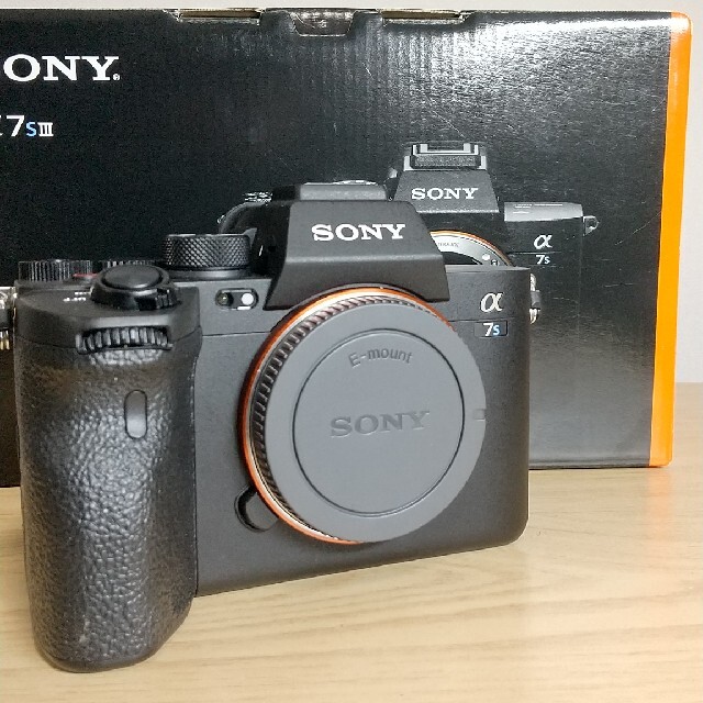 SONY α7siii α7s3  ILCE-7SM3 α7S α7s電子ビュータイプ本体横幅