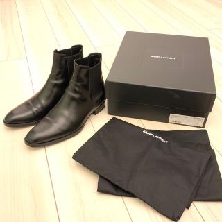 サンローラン(Saint Laurent)の美品 SAINT LAURENT サンローラン チェルシーブーツ ブーツ 43(ブーツ)