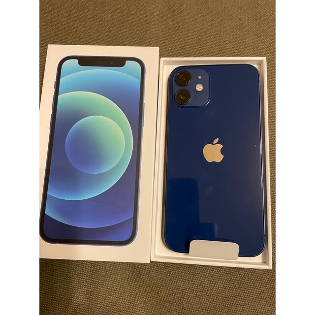 Apple(アップル)のkijio様専用　iPhone 12 mini 128 ブルー スマホ/家電/カメラのスマートフォン/携帯電話(スマートフォン本体)の商品写真