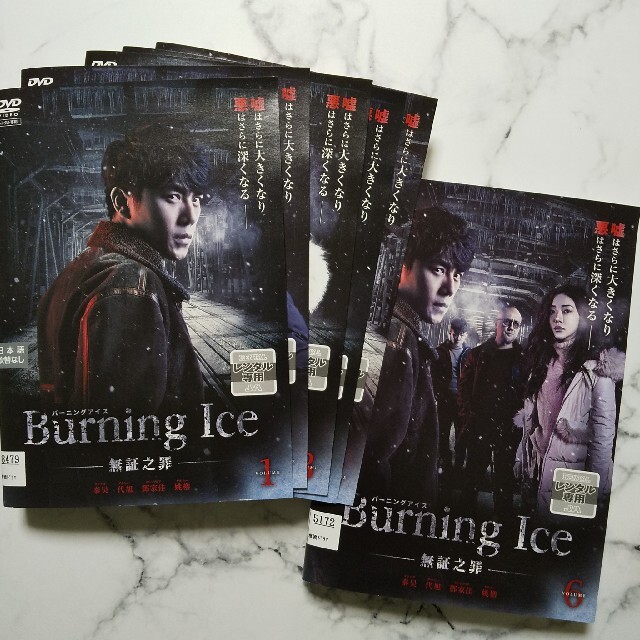 『Burning Ice バーニング・アイス -無証之罪-』レンタル落ちDVD