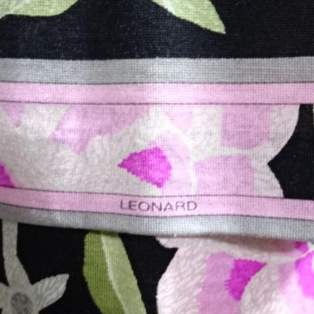 LEONARD(レオナール)のかんまま様専用レオナールセットアップ花柄ピンクウールシルク レディースのワンピース(ひざ丈ワンピース)の商品写真