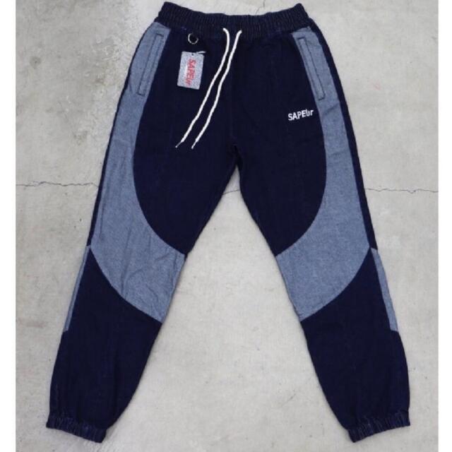 sapeur サプール デニムトラックパンツ XL インディゴ | www.causus.be