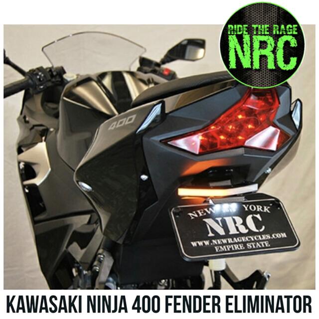 NEW RAGE CYCLES Ninja400 フェンダーレスキットKawasaki
