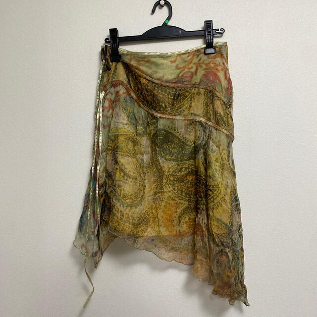 THE FIRST(ザファースト)のザファースト　シフォンスカート レディースのスカート(ひざ丈スカート)の商品写真