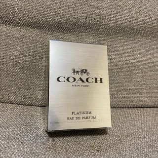 コーチ(COACH)の新品未使用品 coach コーチ プラチナム オードパルファム 60ml(香水(男性用))