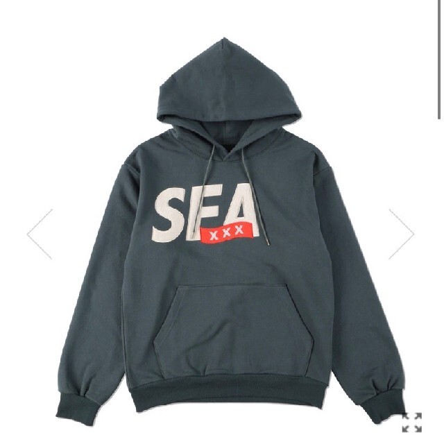 GOD SELECTION XXX WIND AND SEA HOODIEの通販 by 期間限定SALE中｜ラクマ