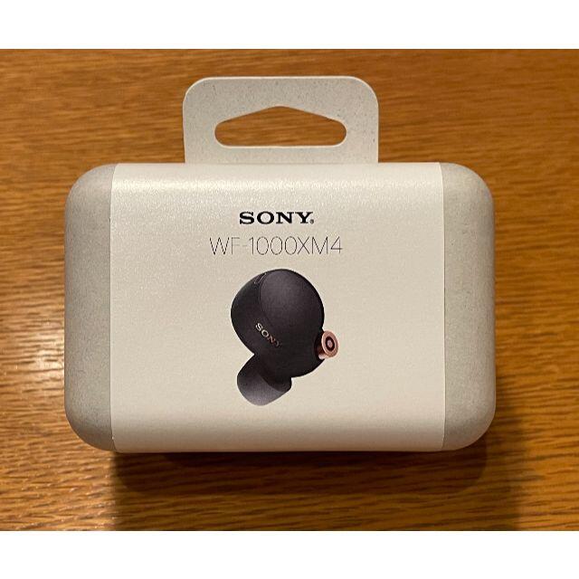 新品・未開封・保証書あり】SONY WF-1000XM4 BM ブラック 新品・未開封・保証書あり】SONY WF-1000XM4 BM ブラック