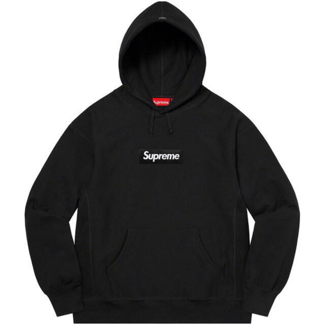 Supreme Box Logo Hooded Sweatshirt M