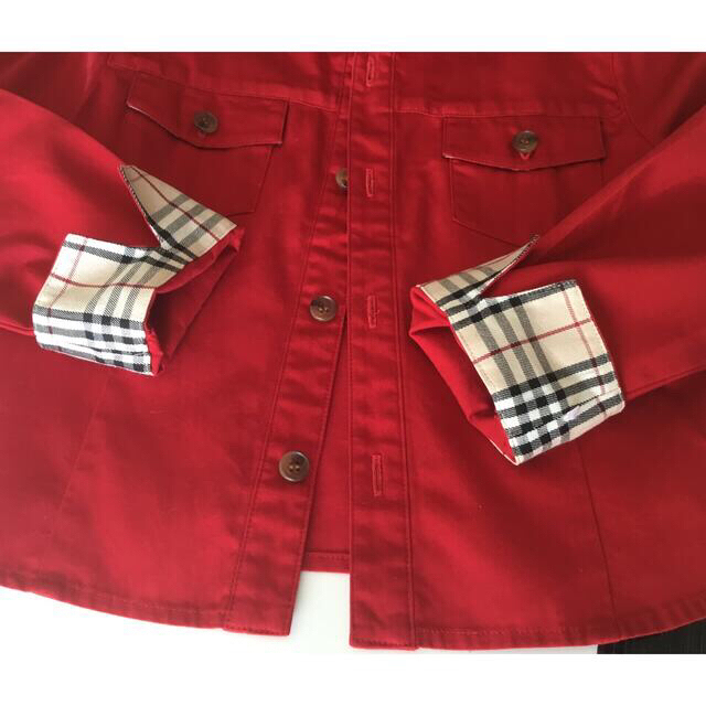 BURBERRY(バーバリー)のBURBERRY CHILDREN⭐チェックシャツ ジャケット デニムジャケット キッズ/ベビー/マタニティのキッズ服男の子用(90cm~)(ジャケット/上着)の商品写真