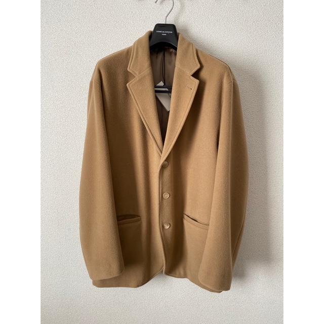 AURALEE CASHMERE WOOL MOSSER OVER JACKET