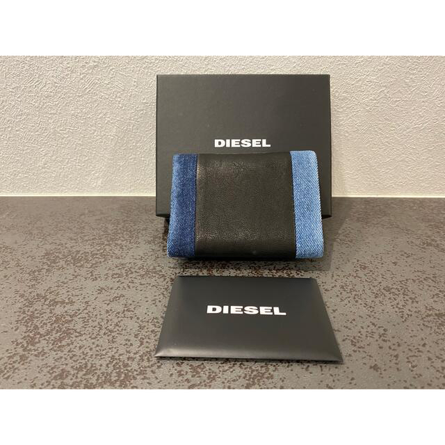 DIESEL(ディーゼル)の☆最終価格☆【新品、未使用】ディーゼル コンパクト 折り財布 デニム レディースのファッション小物(財布)の商品写真