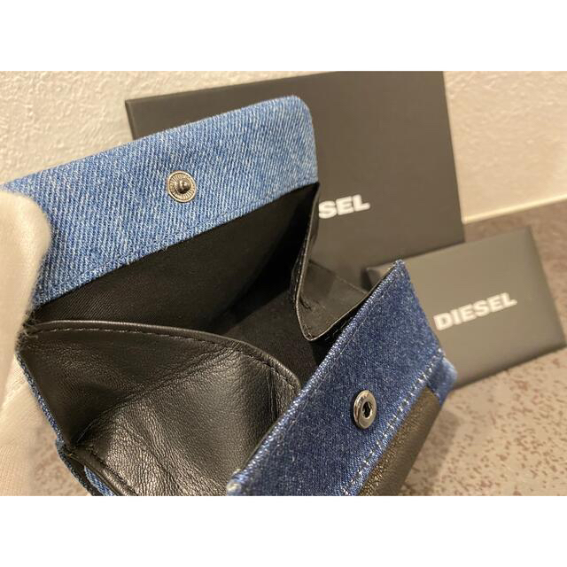 DIESEL(ディーゼル)の☆最終価格☆【新品、未使用】ディーゼル コンパクト 折り財布 デニム レディースのファッション小物(財布)の商品写真