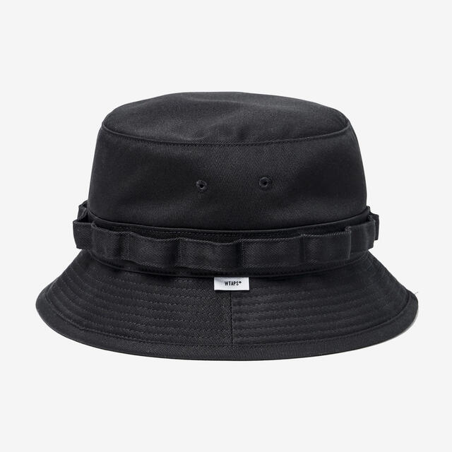 W)taps(ダブルタップス)のXL 新品 21AW WTAPS JUNGLE 02 HAT COTTON 黒 メンズの帽子(ハット)の商品写真