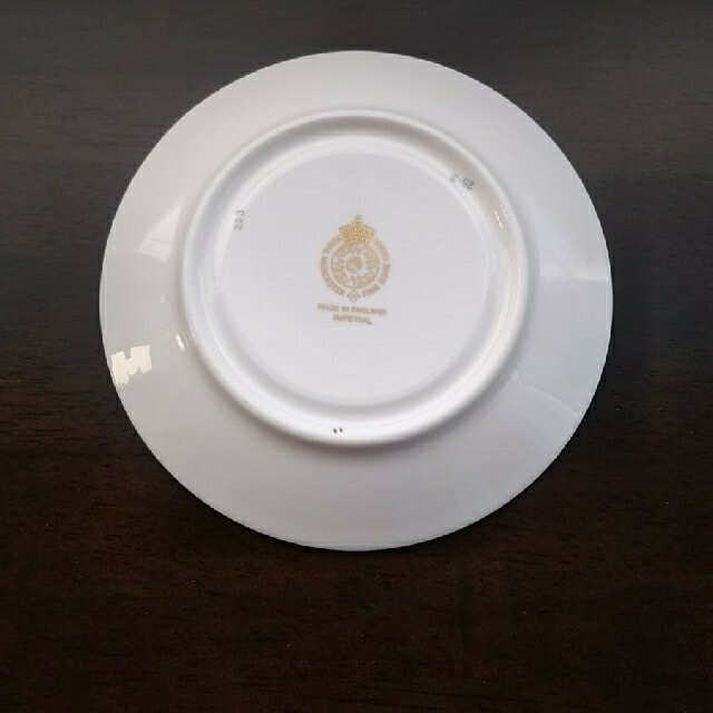 Royal Worcester(ロイヤルウースター)のロイヤルウースター　インペリアル　カップ＆ソーサー1客　英国製 インテリア/住まい/日用品のキッチン/食器(グラス/カップ)の商品写真