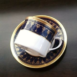 ロイヤルウースター(Royal Worcester)のロイヤルウースター　インペリアル　カップ＆ソーサー1客　英国製(グラス/カップ)