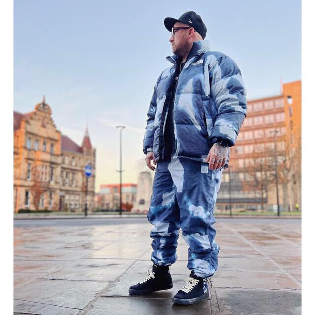即完売【XL】新品未使用 未開封 Supreme×TNF Nuptse 青の通販 by