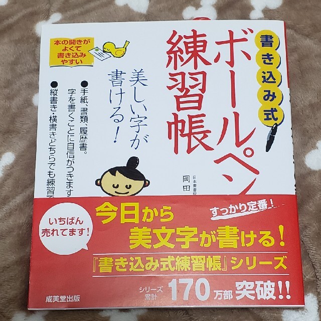 書き込み式ボ－ルペン字の練習帳 美しい字が書ける！ エンタメ/ホビーの本(趣味/スポーツ/実用)の商品写真