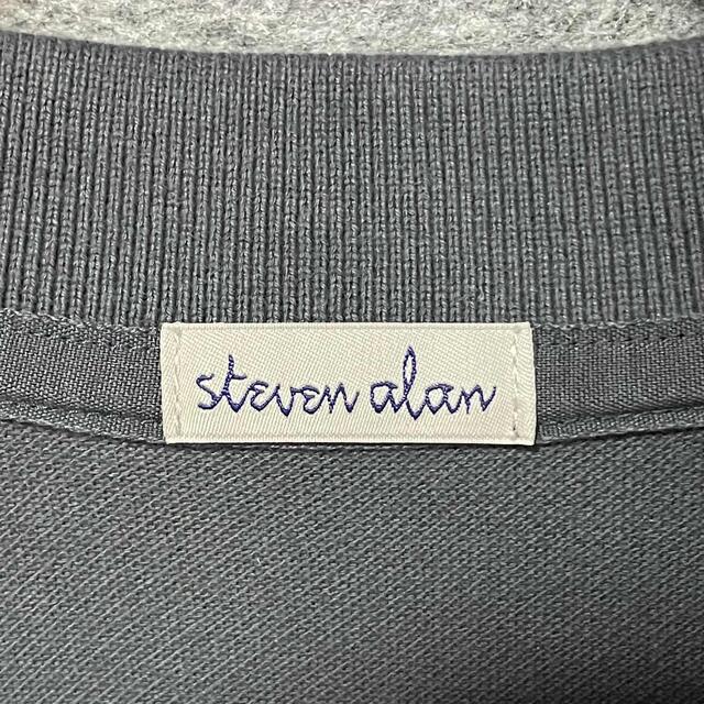 steven alan(スティーブンアラン)の★グレー日本製★ スティーブンアラン　ポロシャツ　長袖　ユナイテッドアローズ メンズのトップス(ポロシャツ)の商品写真