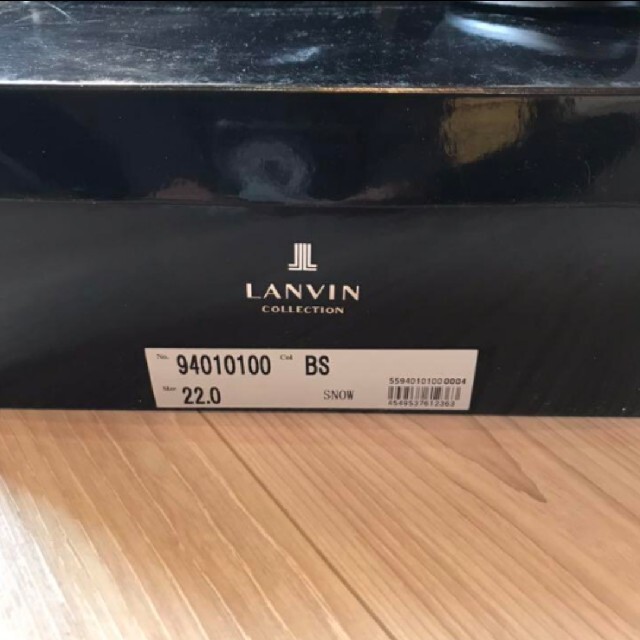 LANVIN COLLECTION(ランバンコレクション)の【LANVIN】インヒール ボアショートブーツ（22cm）ランバンコレクション レディースの靴/シューズ(ブーツ)の商品写真