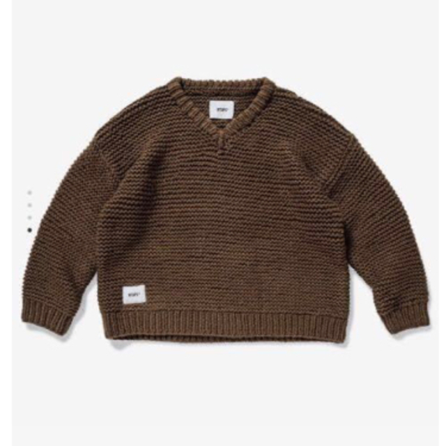 希少Lサイズ WTAPS MEDIEVAL SWEATER WOAC ブラウン-