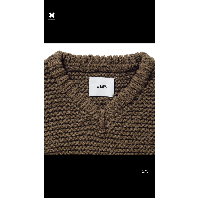 希少Lサイズ　WTAPS MEDIEVAL SWEATER WOAC 19AW