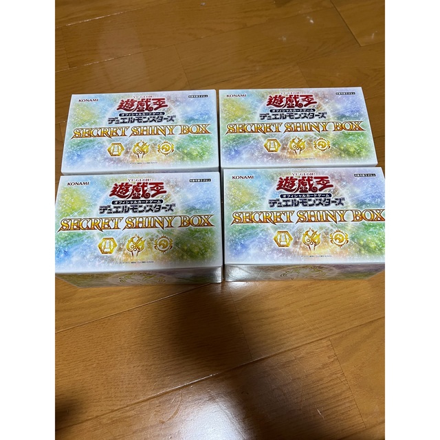 遊戯王 シークレット シャイニーボックス　4box