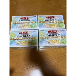 遊戯王 - 遊戯王 シークレット シャイニーボックス 4boxの通販 by なる ...